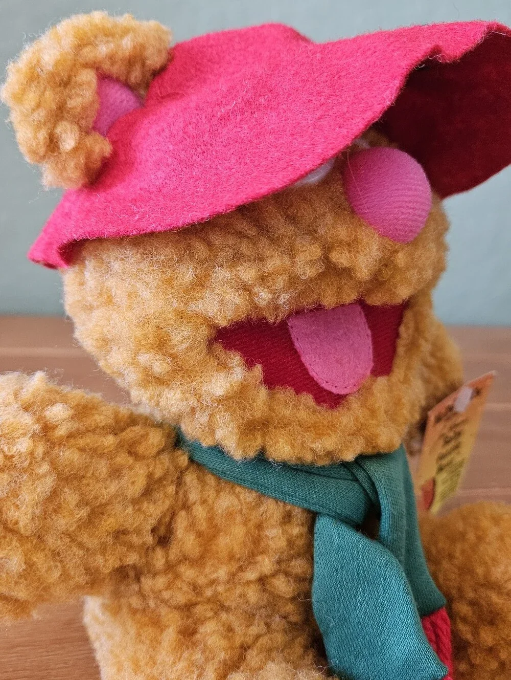 Vintage 1987 McDonald's Jim Henson's Baby Fozzie Bear Muppet Babies Plush